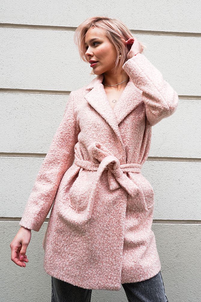 Italy Pink Coat
