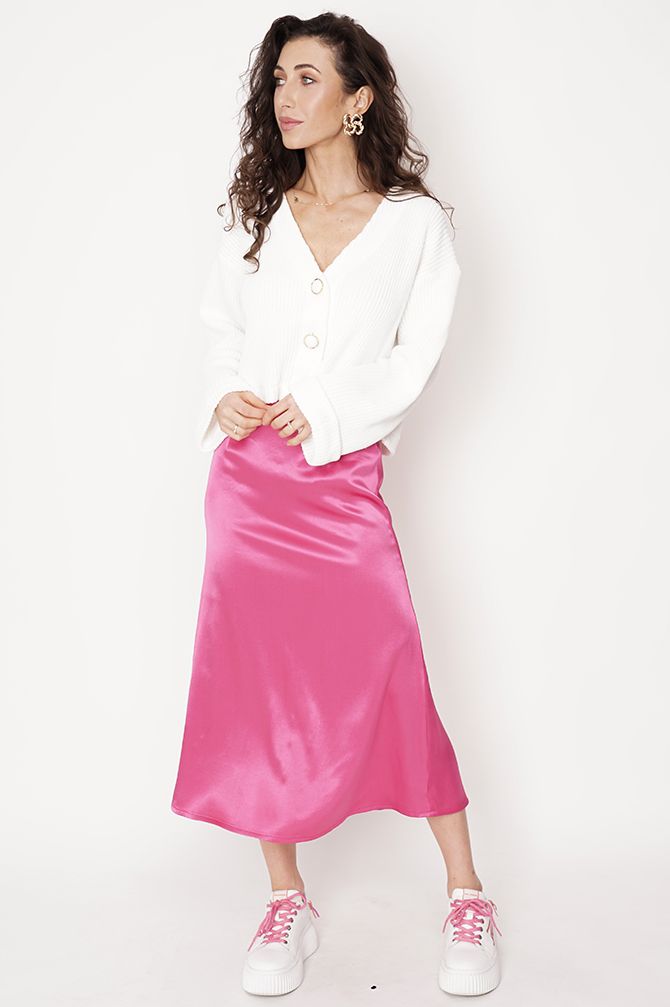 Feme Satin Skirt