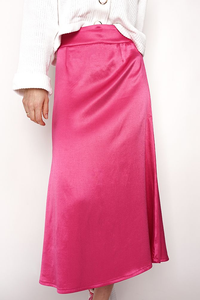 Feme Satin Skirt