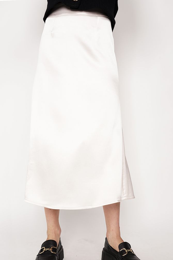 Feme Satin Skirt
