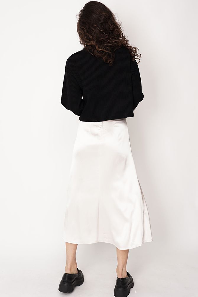 Feme Satin Skirt