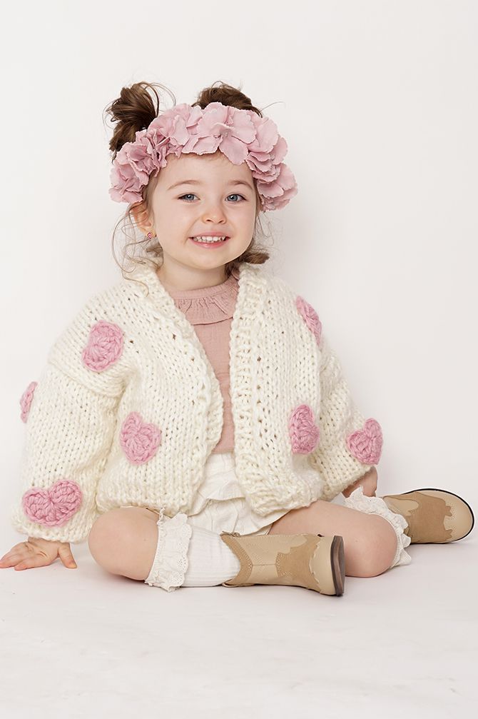 HAND MADE Heart PETIT Sweater