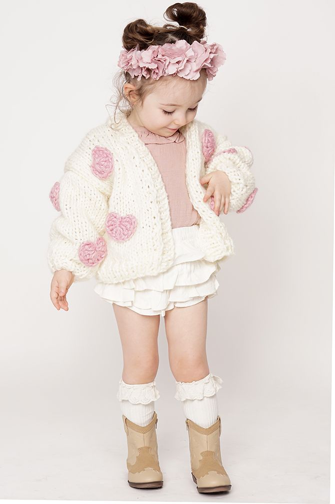 HAND MADE Heart PETIT Sweater