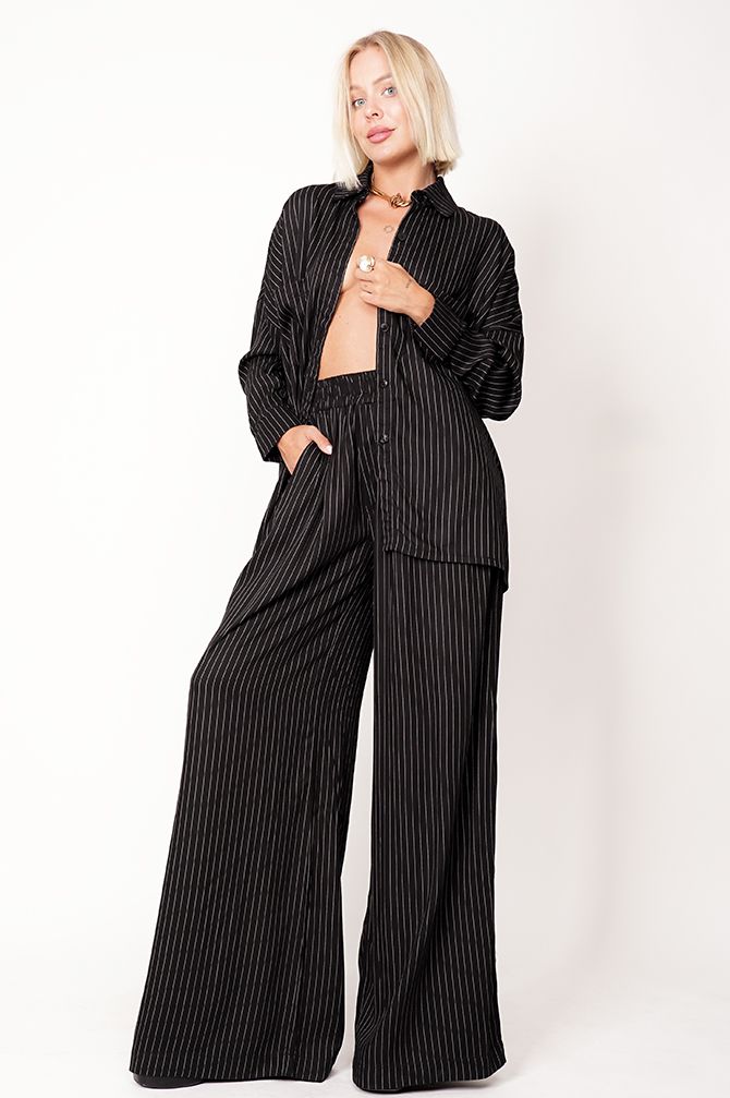 Wide Viscose Pants