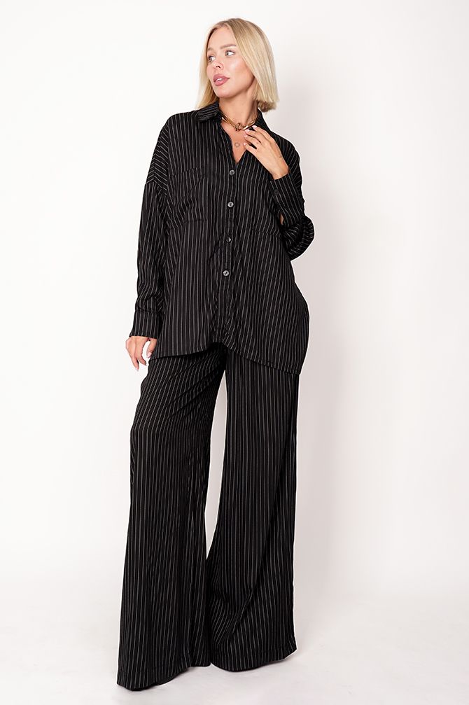 Wide Viscose Pants