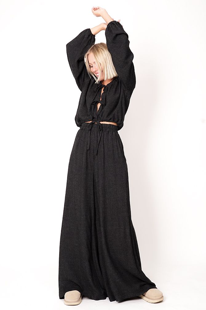 Skye Tie Blouse