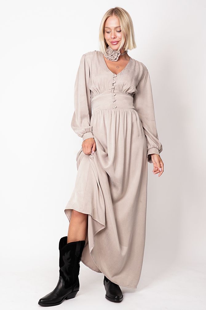 Maribel Lyocell Maxi Dress