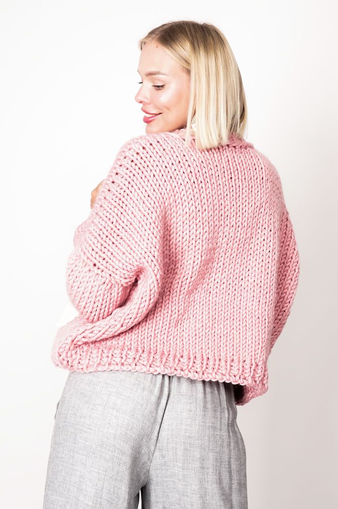 Sweter HAND MADE Heart
