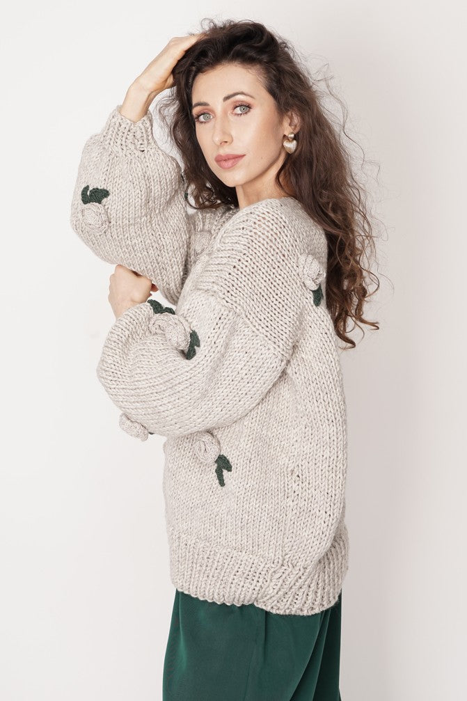HANDMADE Rose Sweater