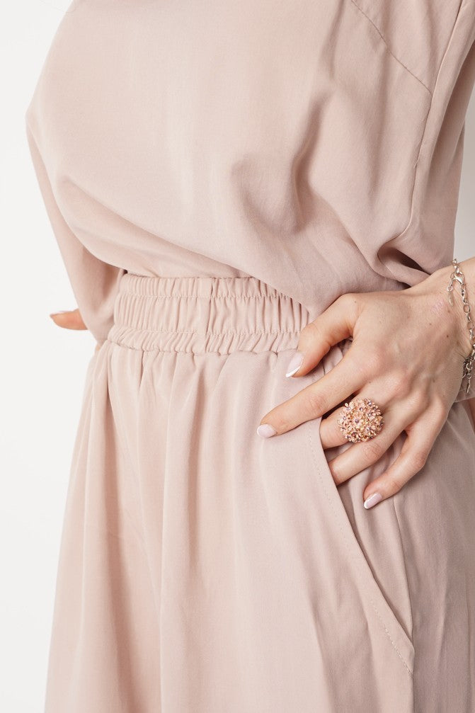 Wide Tencel Trousers