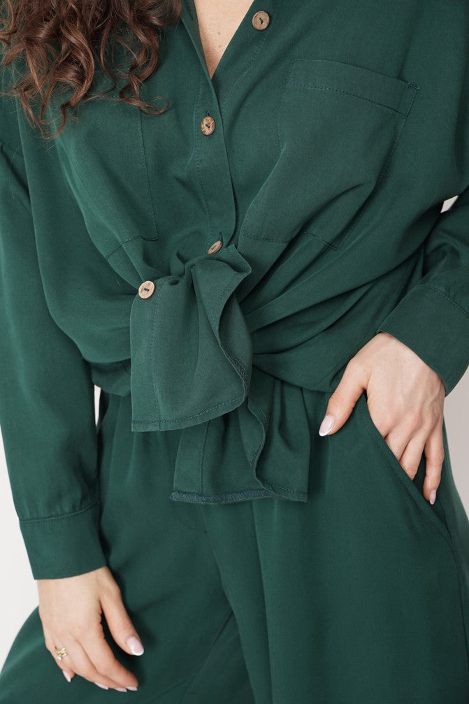 Oversized Tencel Shirt