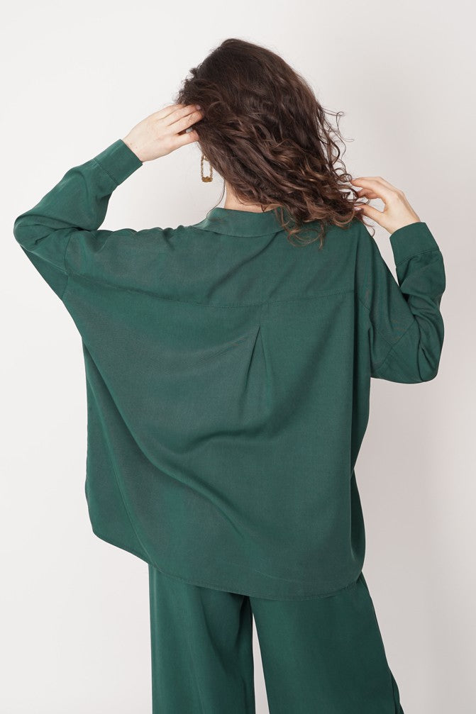 Oversized Tencel Shirt