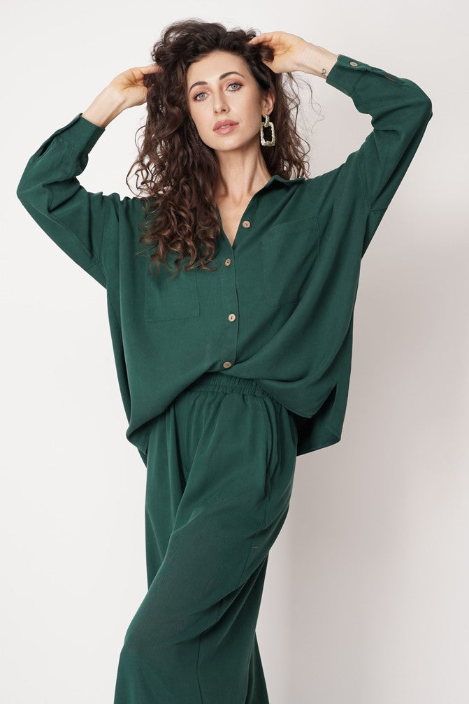 Oversized Tencel Shirt