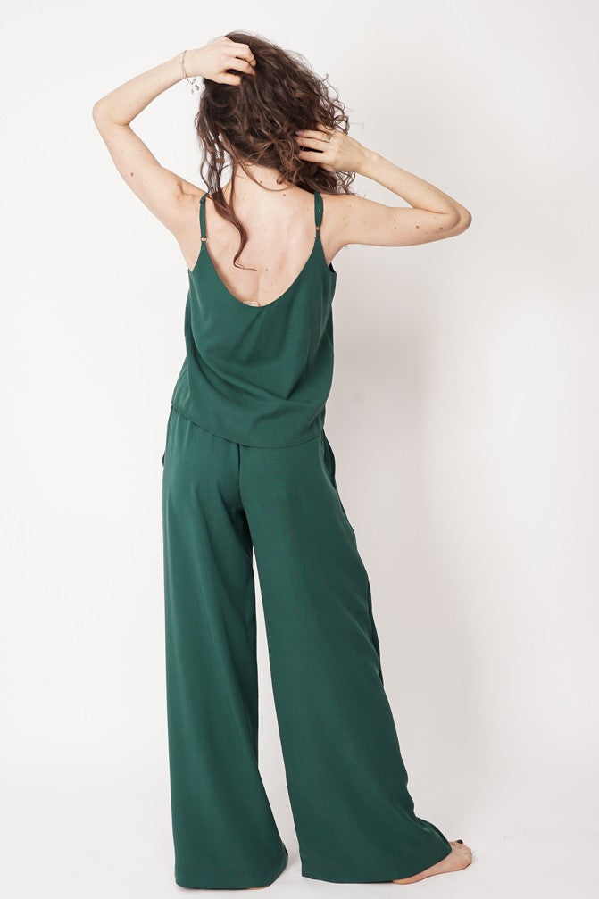 Wide Tencel Trousers