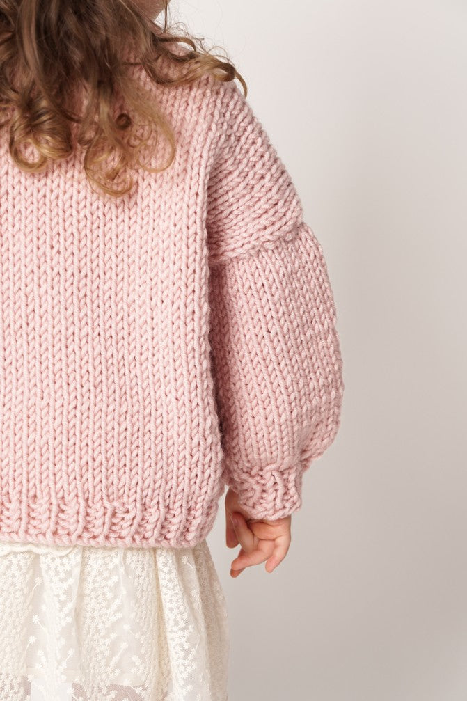 HAND MADE Rose Petit Sweater