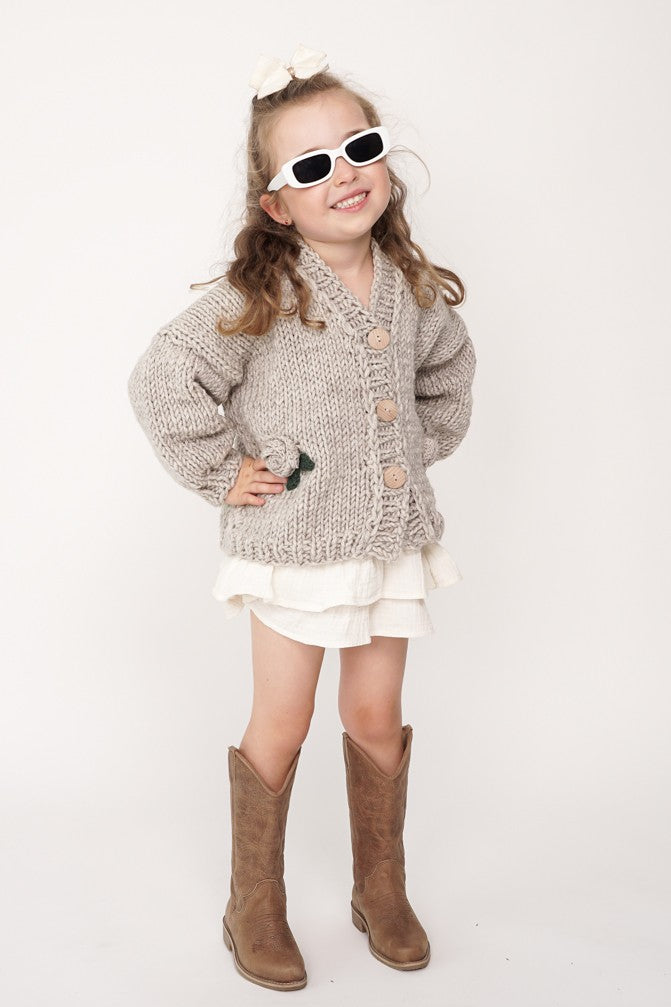 HAND MADE Rose Petit Sweter