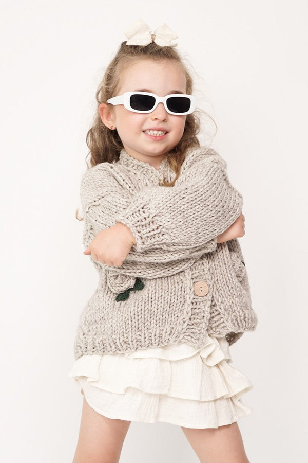 HAND MADE Rose Petit Sweter