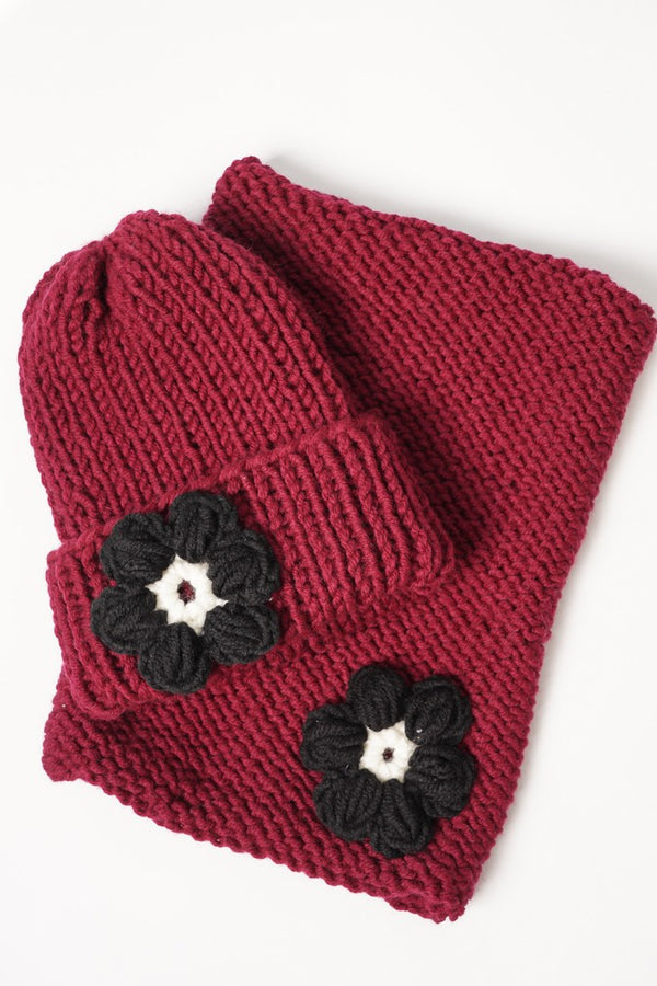 HAND MADE Flower Hat