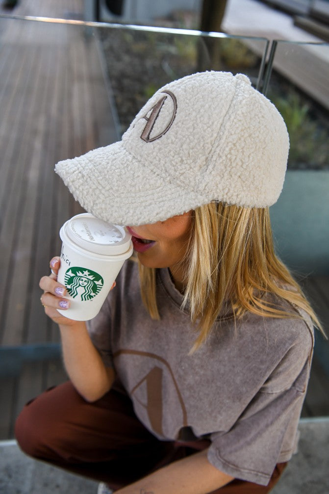 Bouclé Baseball Cap