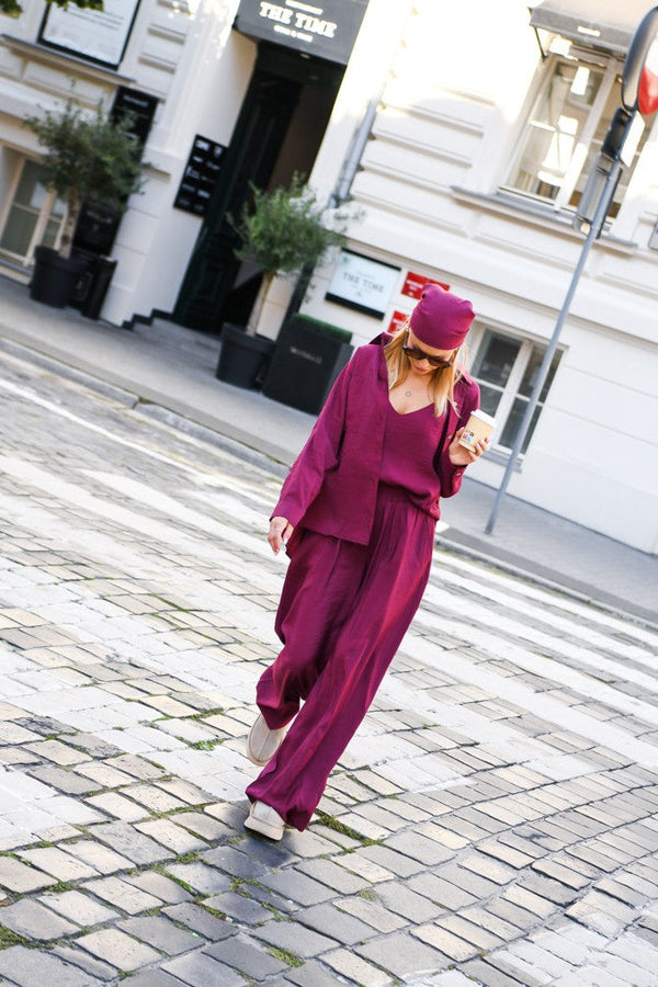 Wide Tencel Trousers