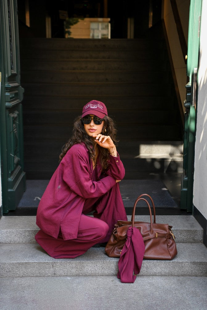 Wide Tencel Trousers