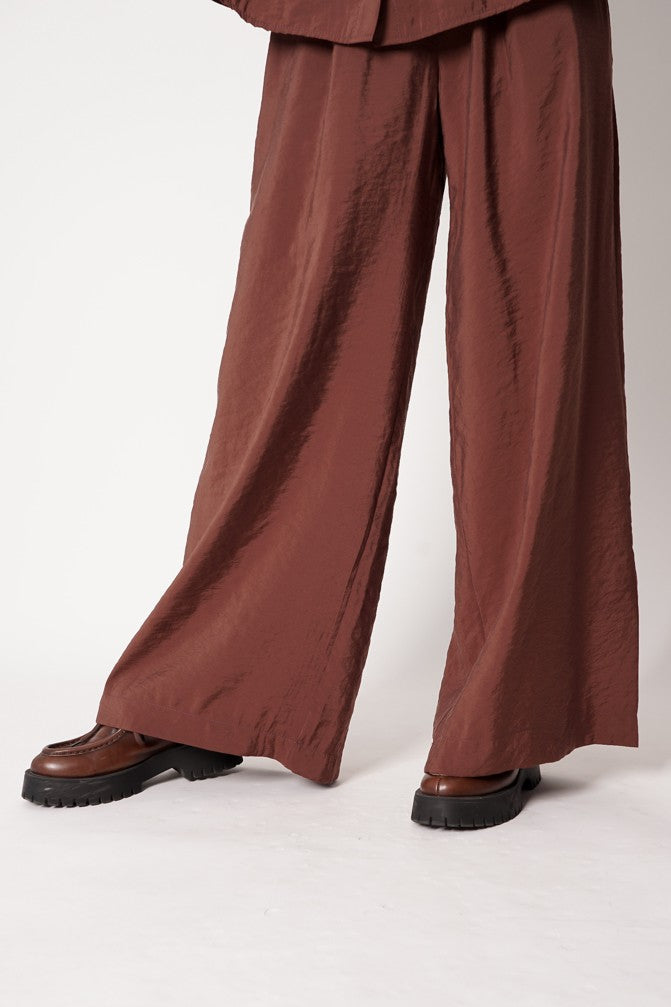 Wide Tencel Trousers