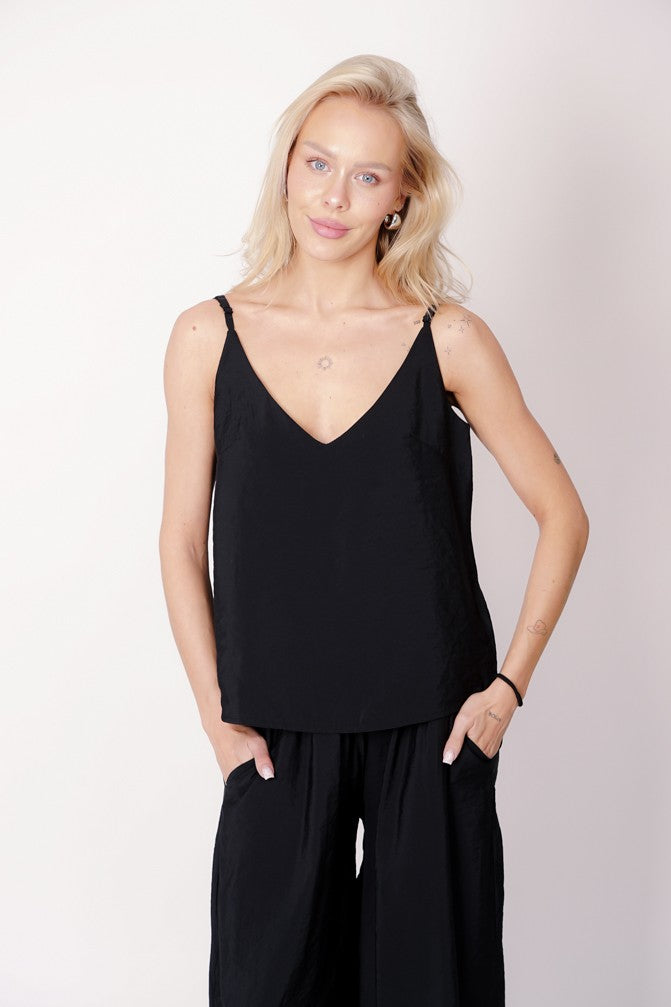 Wide Tencel Trousers