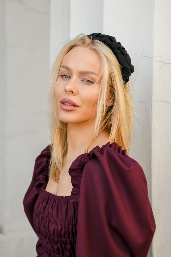 Evita Ruffled Headband
