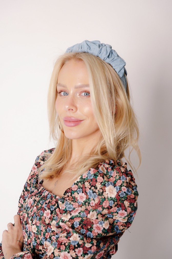 Evita Ruffled Headband