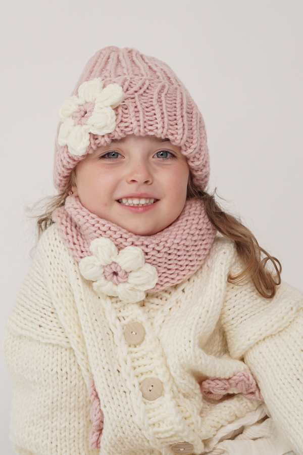 HAND MADE Petit Flower Scarf