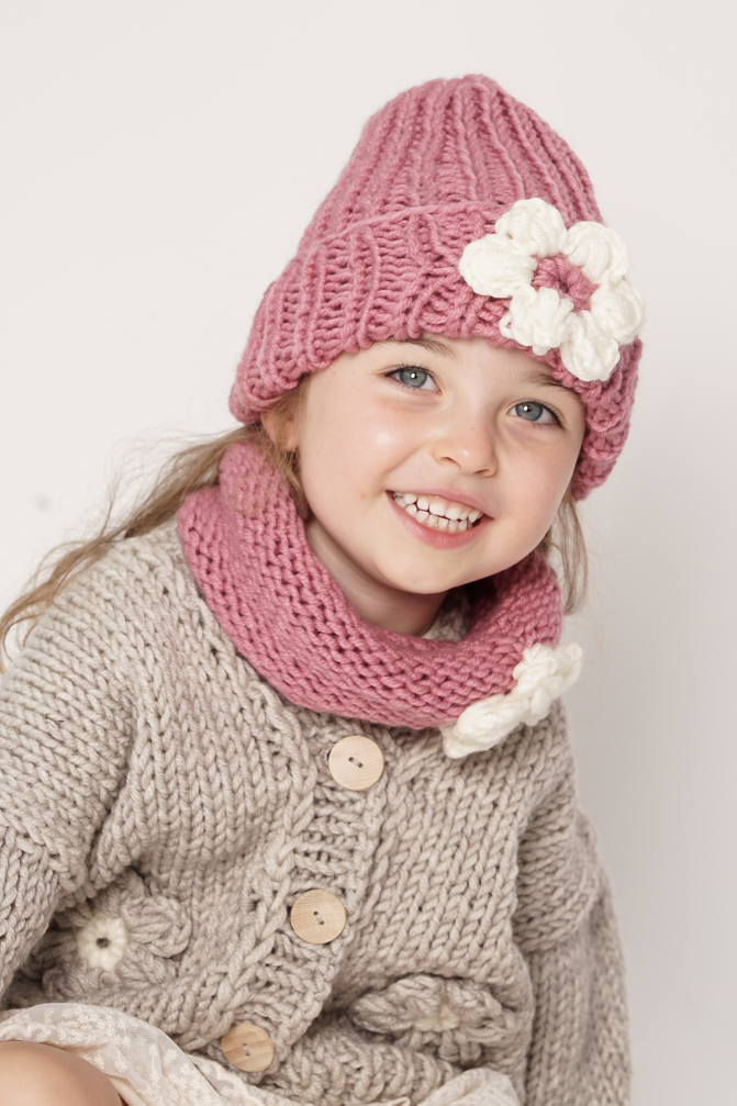 HAND MADE Petit Flower Scarf