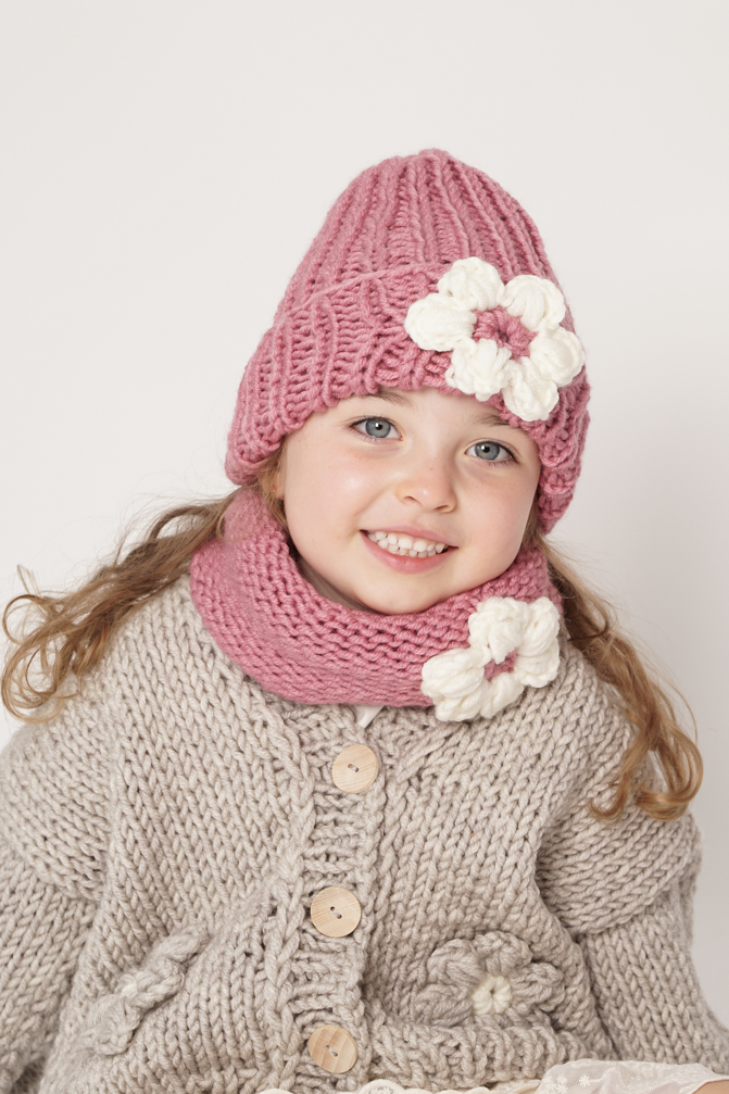 HAND MADE Petit Flower Scarf