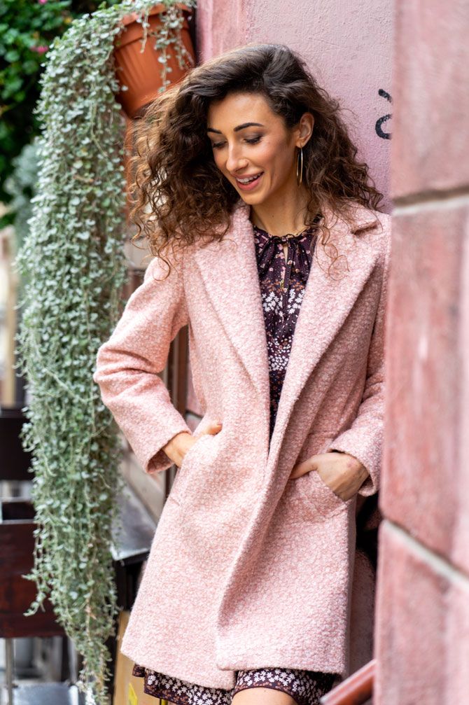 Italy Pink Coat
