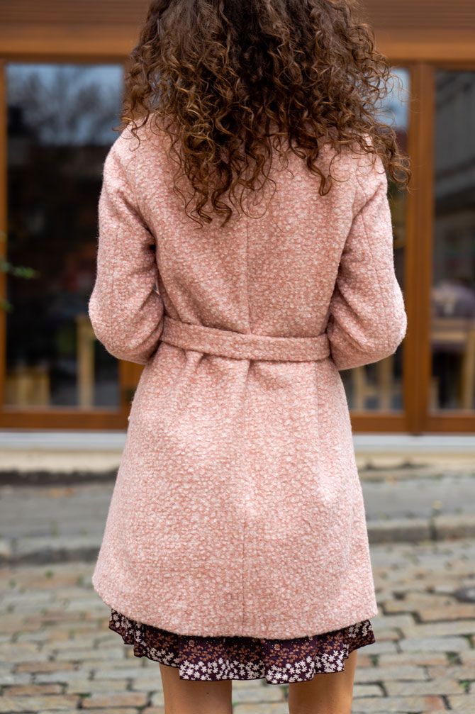 Italy Pink Coat