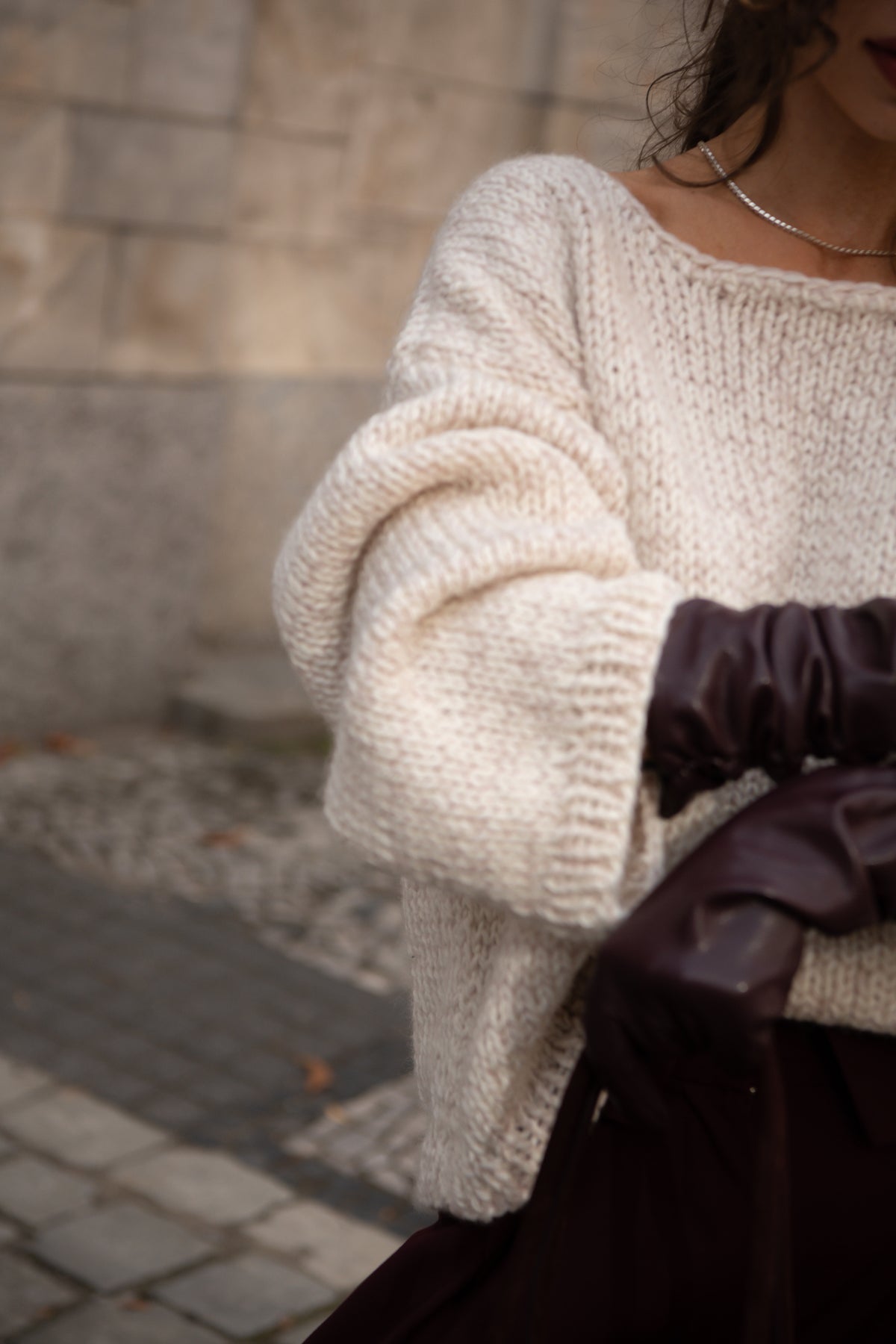 Sweter HAND MADE Daisy