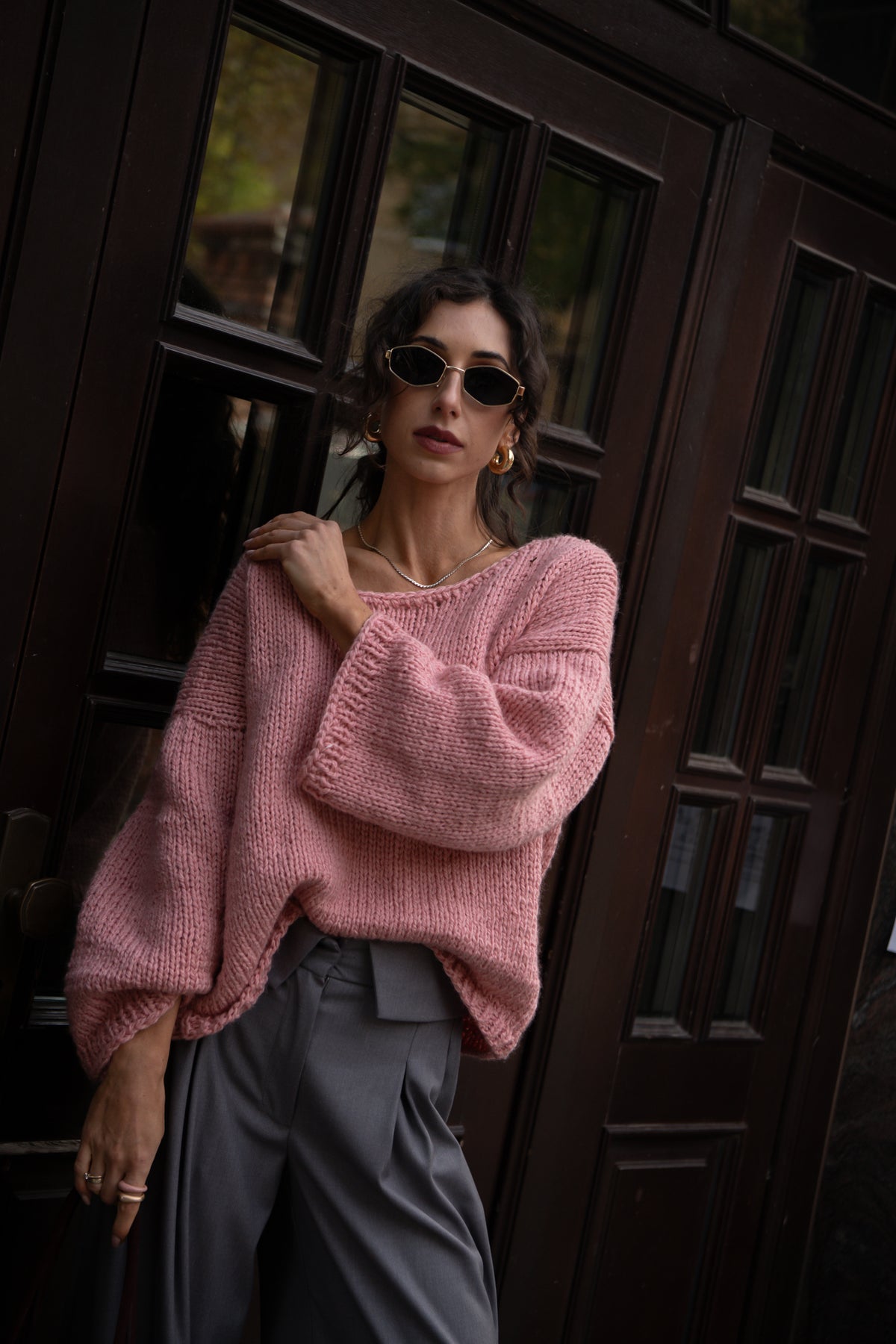HAND MADE Daisy Sweater