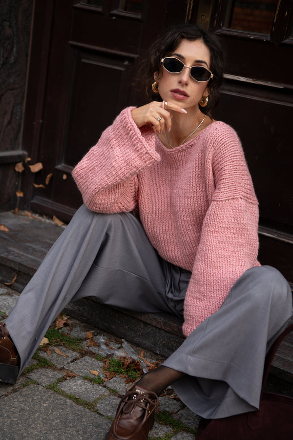Sweter HAND MADE Daisy