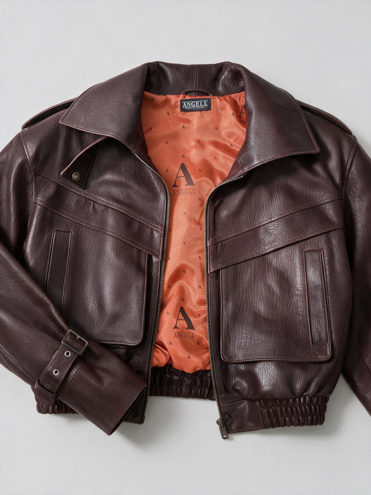 Blair Grain Leather Jacket