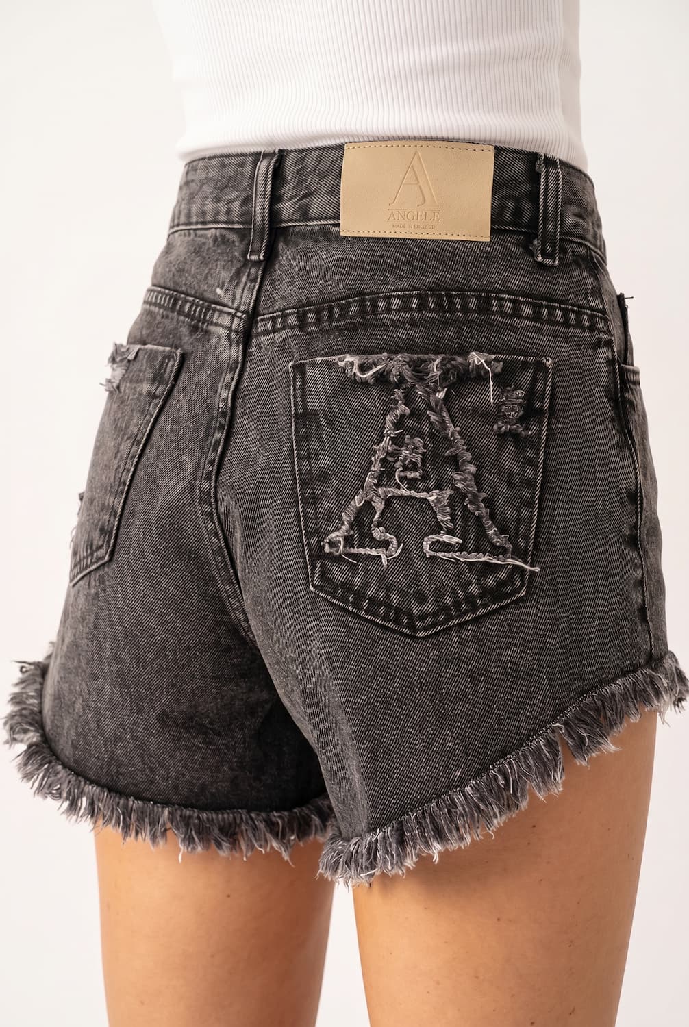 Aleksa Denim Shorts